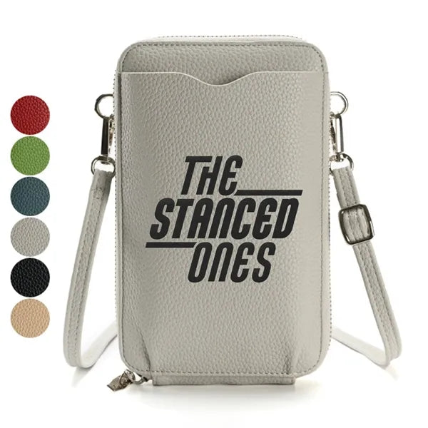 Leather Crossbody Phone Pouch