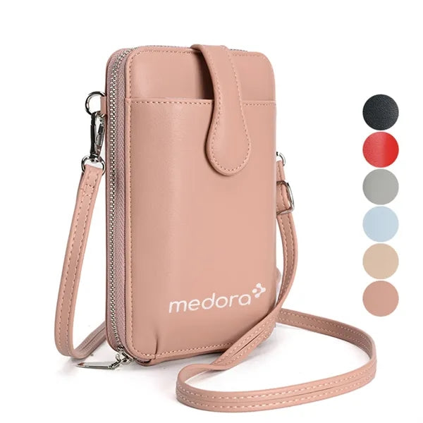 Leather Crossbody Phone Bag