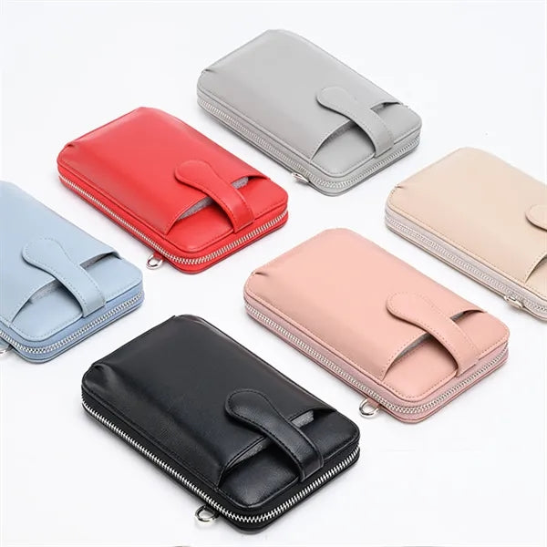 Leather Crossbody Phone Bag