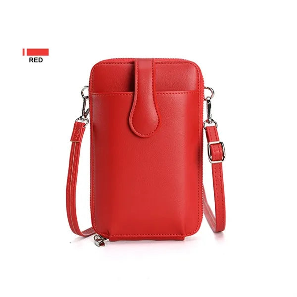 Leather Crossbody Phone Bag
