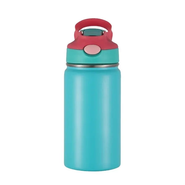 12 oz Stainless Steel Kids' Insulated Bottle with Straw
