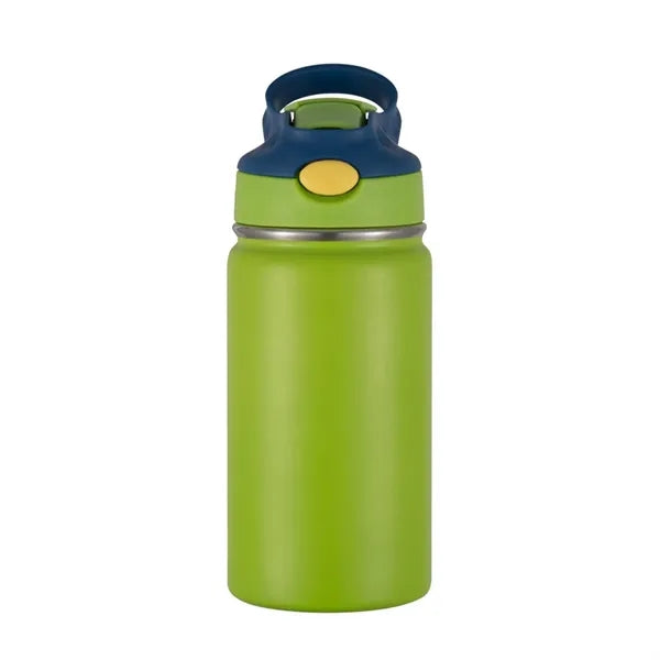 12 oz Stainless Steel Kids' Insulated Bottle with Straw