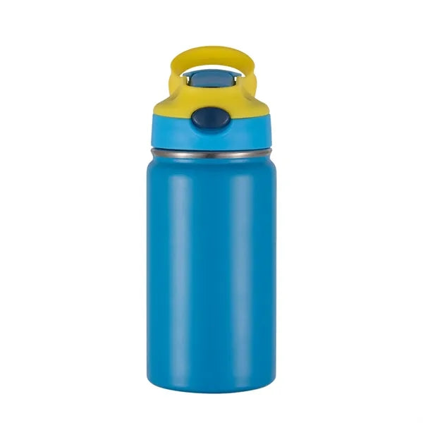 12 oz Stainless Steel Kids' Insulated Bottle with Straw