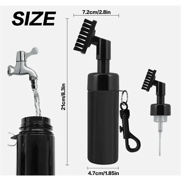 Golf Club Cleaning Brush with Keychain Buckle