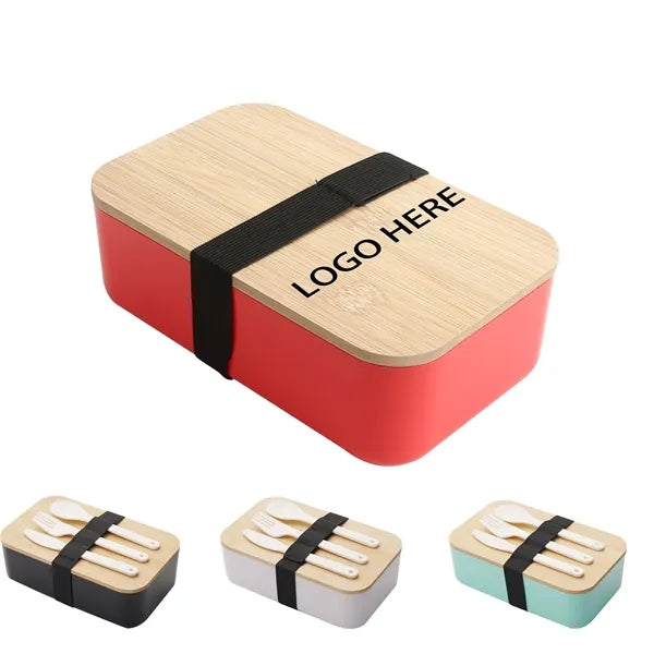 Bamboo Bento Lunch Box Eco-friendly Food Storage Gift