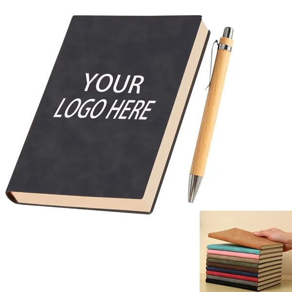 A5 Journal Notebook Set with Pen Business Writing Gifts