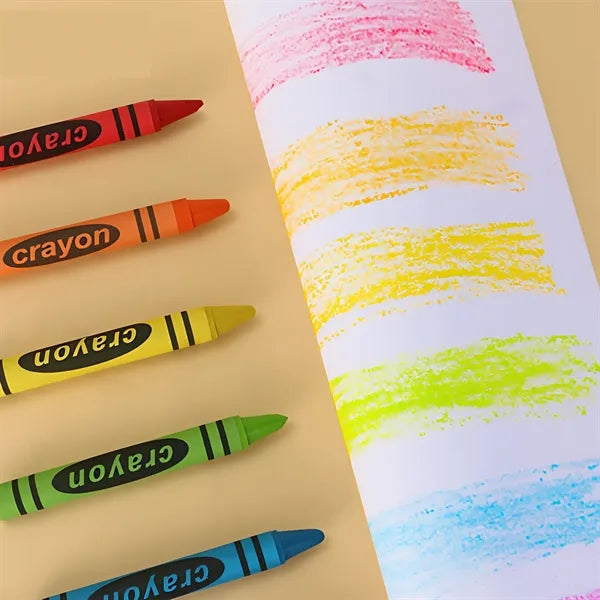Box of Crayons Non-Toxic Color Coloring School Supplies