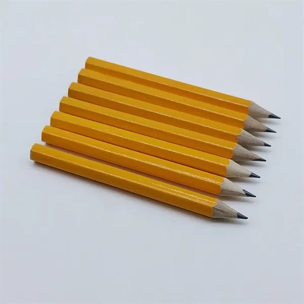 Hex Shape Wooden Golf Pencil