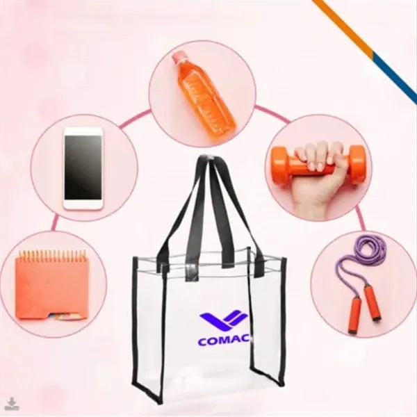 Clear Stadium Tote Bag