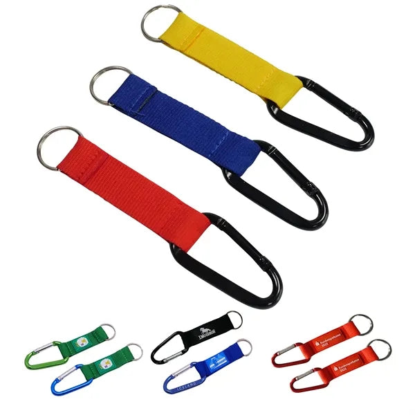 D Shape Heavy Duty Carabiners Clip Lock