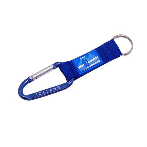 D Shape Heavy Duty Carabiners Clip Lock