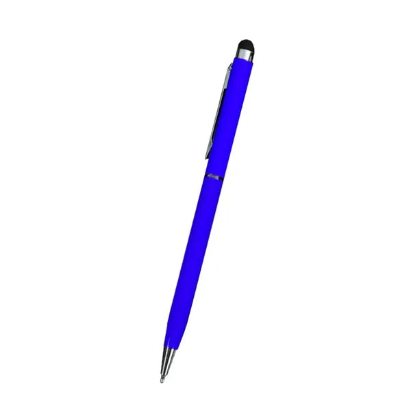 Metal Ballpoint Pen with Stylus Tip