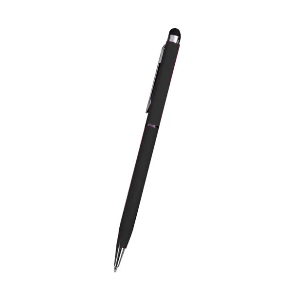 Metal Ballpoint Pen with Stylus Tip