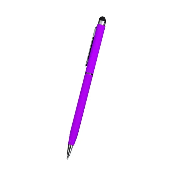 Metal Ballpoint Pen with Stylus Tip