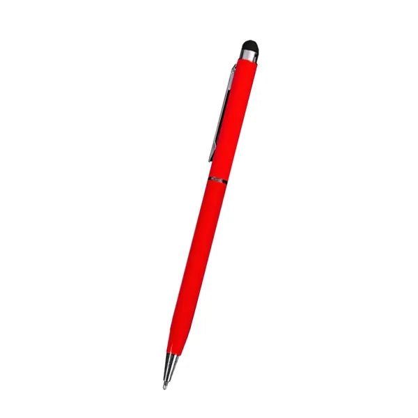 Metal Ballpoint Pen with Stylus Tip