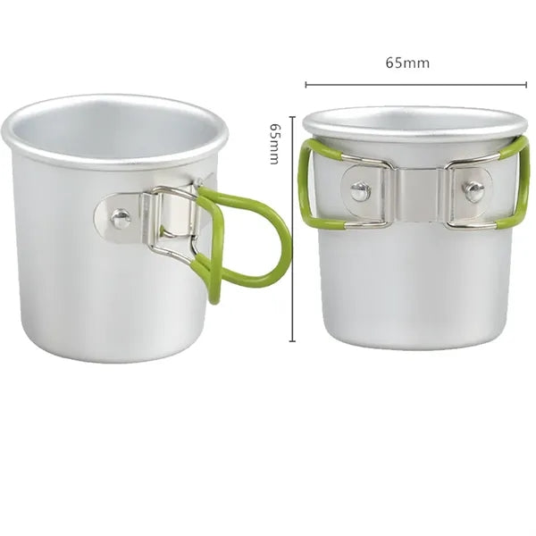 150ml Camping Aluminum Alloy Cup Backpack Coffee Mug