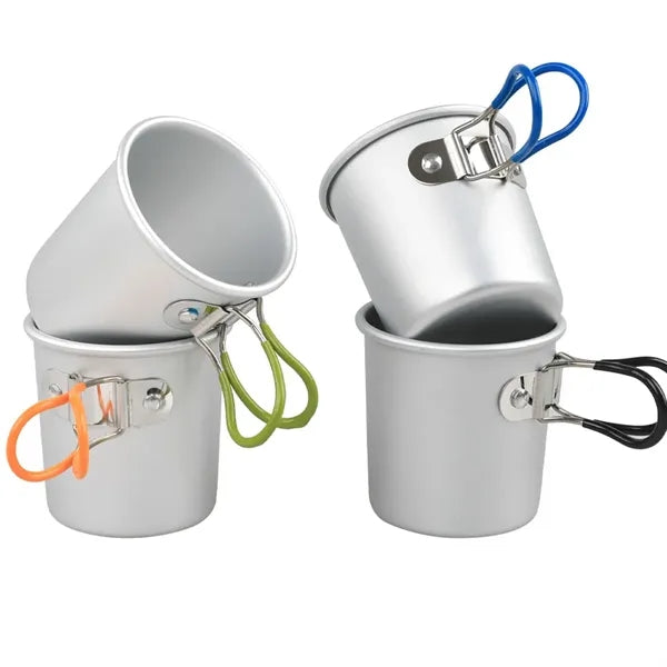 150ml Camping Aluminum Alloy Cup Backpack Coffee Mug