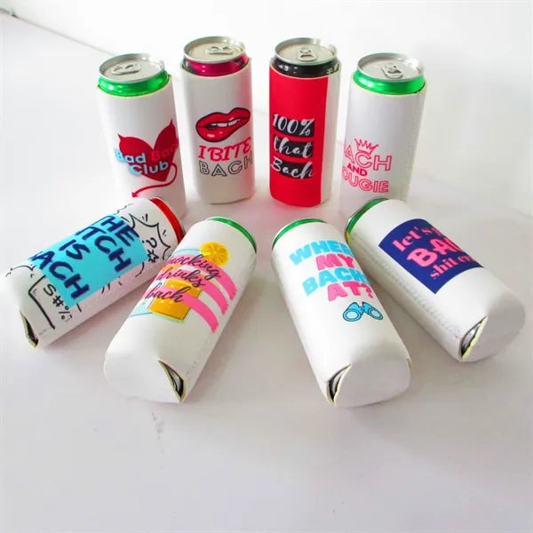 12oz Slim Can Neoprene Cooler Sleeve