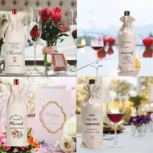 Wedding Wine Bag