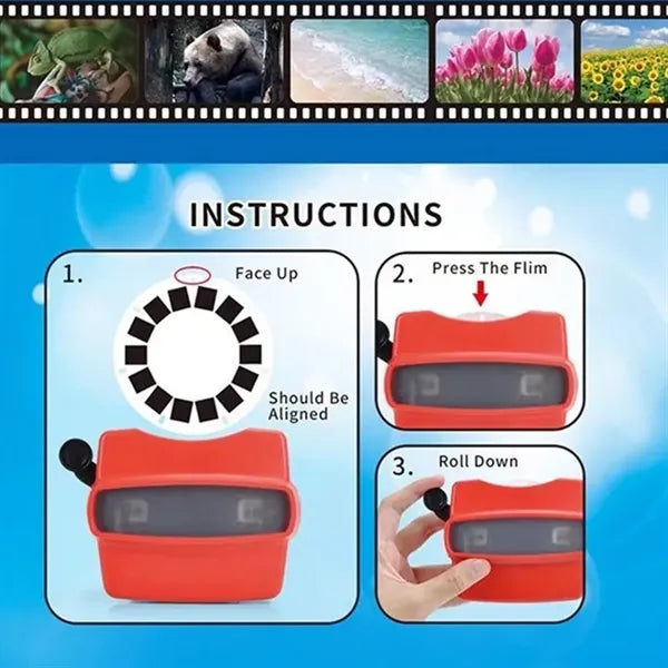 3D View Finder With Custom Photo Reel