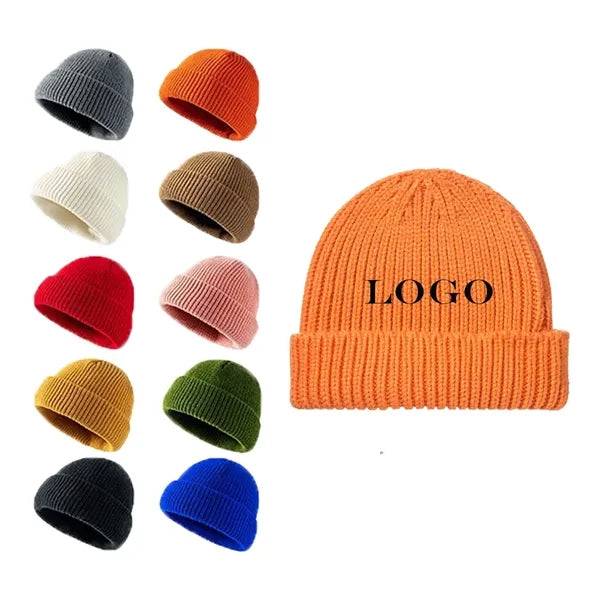 Warm Soft Knitted Beanie Hat