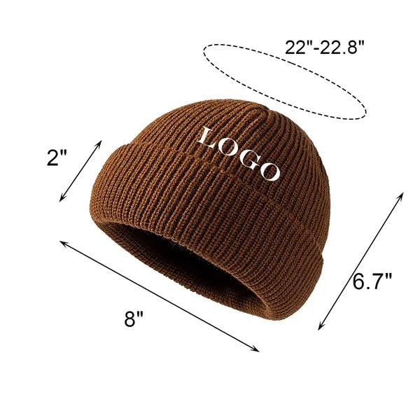 Warm Soft Knitted Beanie Hat