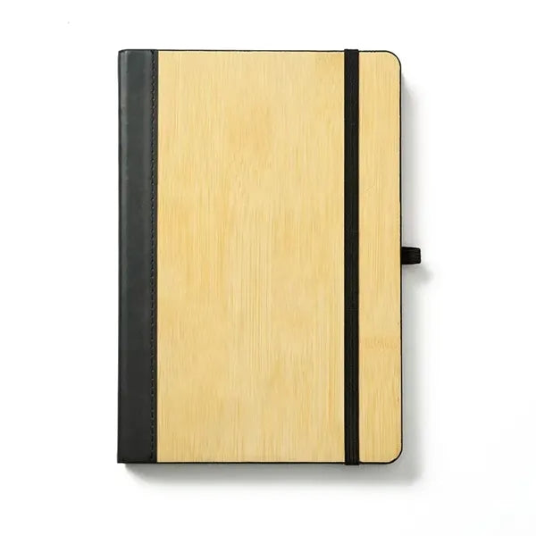 Bamboo Cover Notebook with Pen