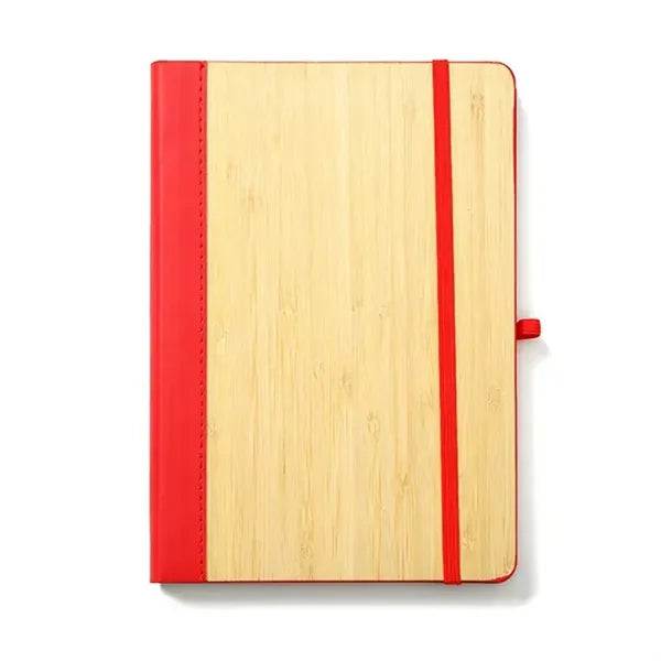 Bamboo Cover Notebook with Pen