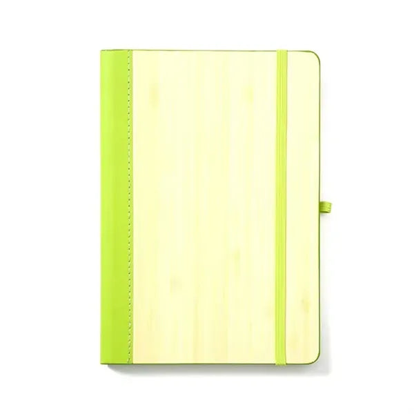 Bamboo Cover Notebook with Pen