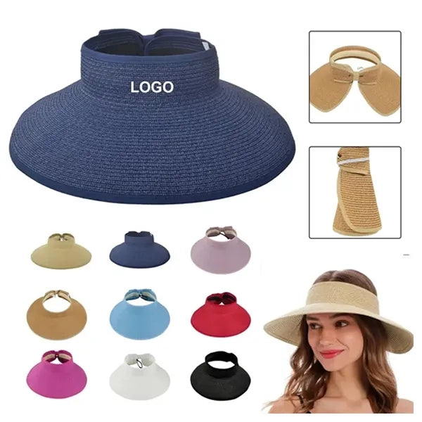 Roll-Up Sun Visor with Pouch