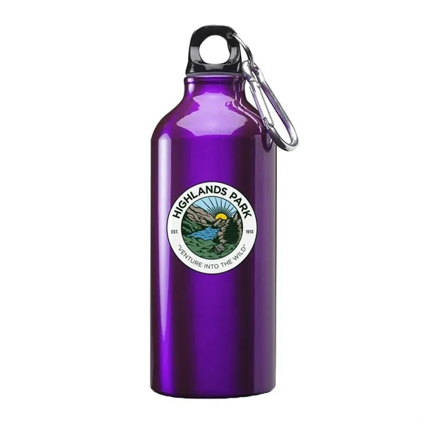 20 oz. Journey Aluminum Water Bottle (Full Color Imprint)