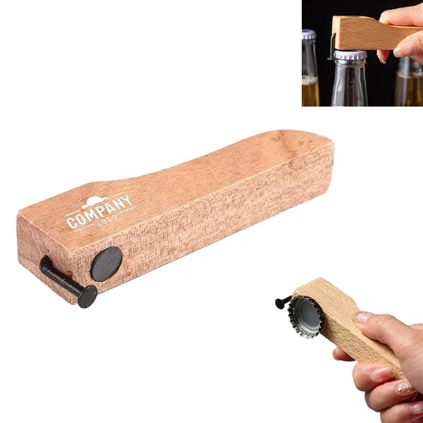 Wood Bottle Opener