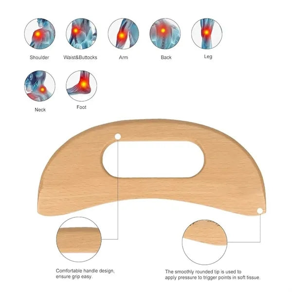 Wooden Cellulite Massager