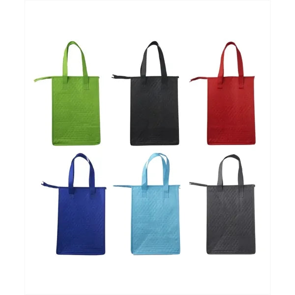 Union Printed - Zipper Insulated Lunch Tote Bags