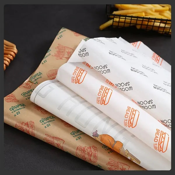 Grease Proof Food Wrapping Wax Paper