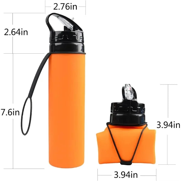 Silicone Travel Water Bottle