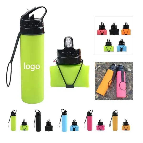 Silicone Travel Water Bottle