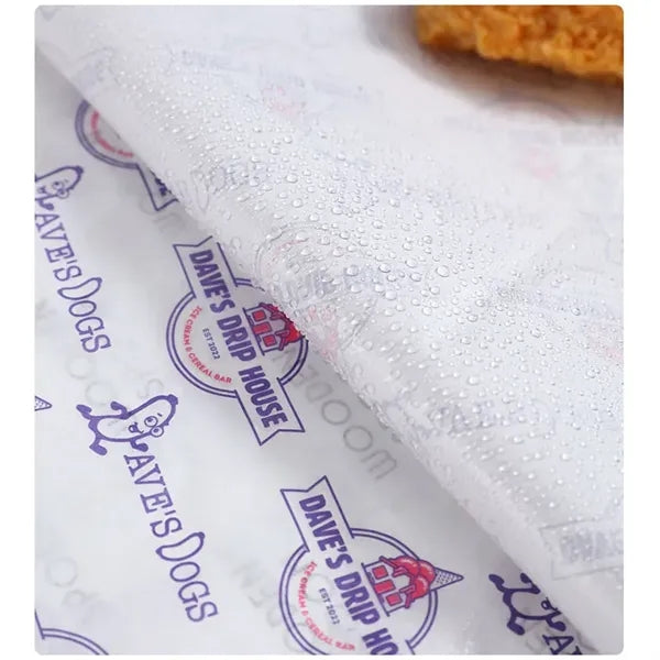 Grease Proof Food Wrapping Wax Paper
