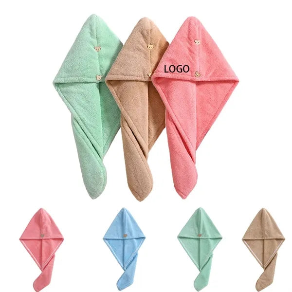 Ultra Absorbent Twist Hair Turban