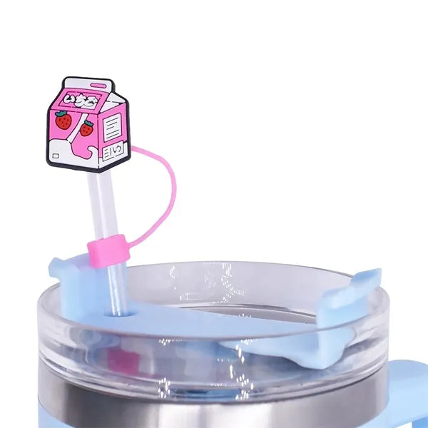 Drinking straw covers