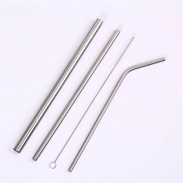 4 Pcs Stainless Steel Straw