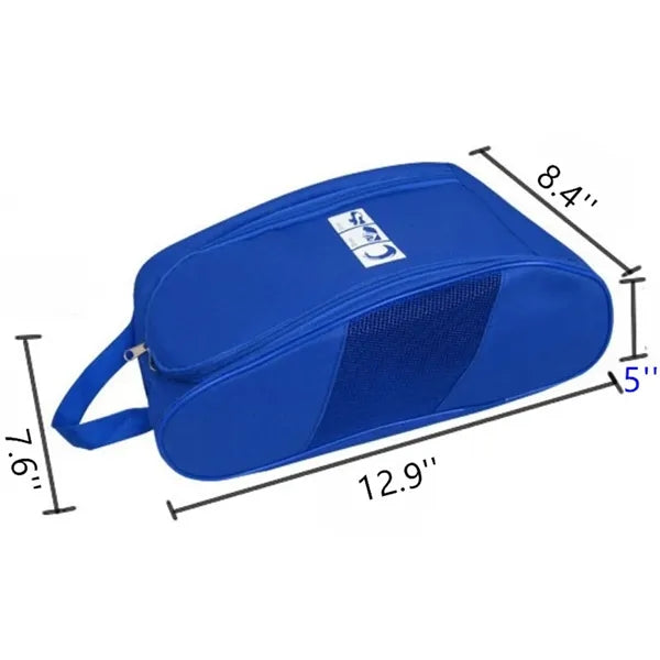 Outdoor Travel Dustproof Zippered Sport Golf Shoes Bags