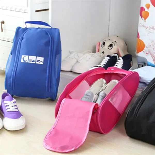 Outdoor Travel Dustproof Zippered Sport Golf Shoes Bags