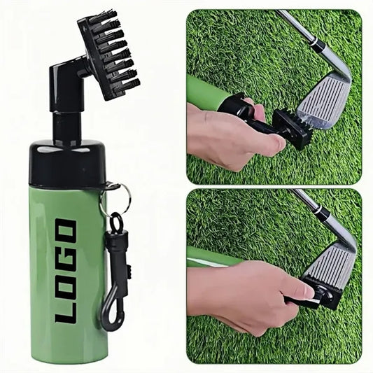 Golf club cleaning brush