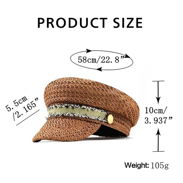 Lightweight Flat Top Hat