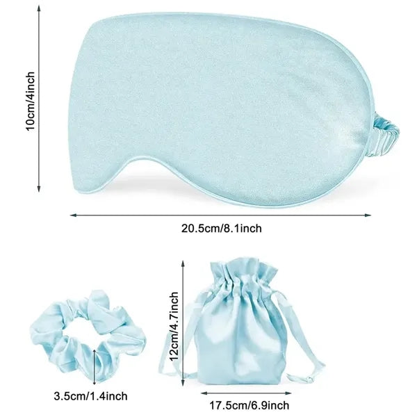 Silk Sleep Eye Mask With Storage Bag