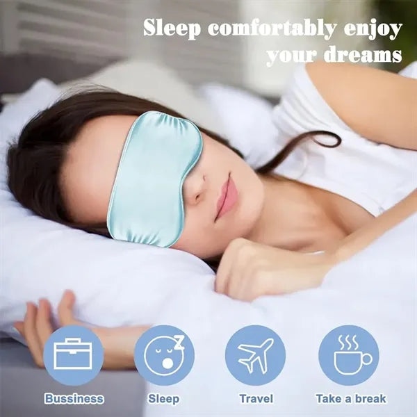 Silk Sleep Eye Mask With Storage Bag
