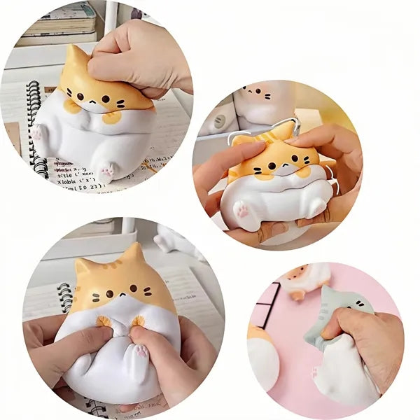 Cute Cat Squeeze Toys