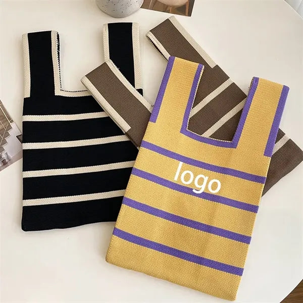 Women's Wrist Knotted Tote Bag