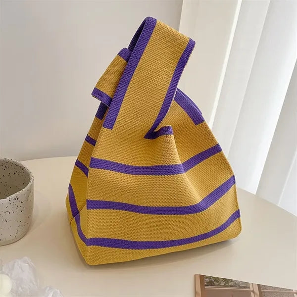 Women's Wrist Knotted Tote Bag